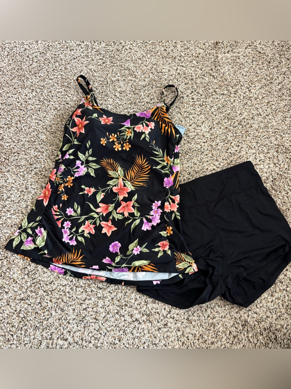 Women’s Swim set - tankini and boy shorts